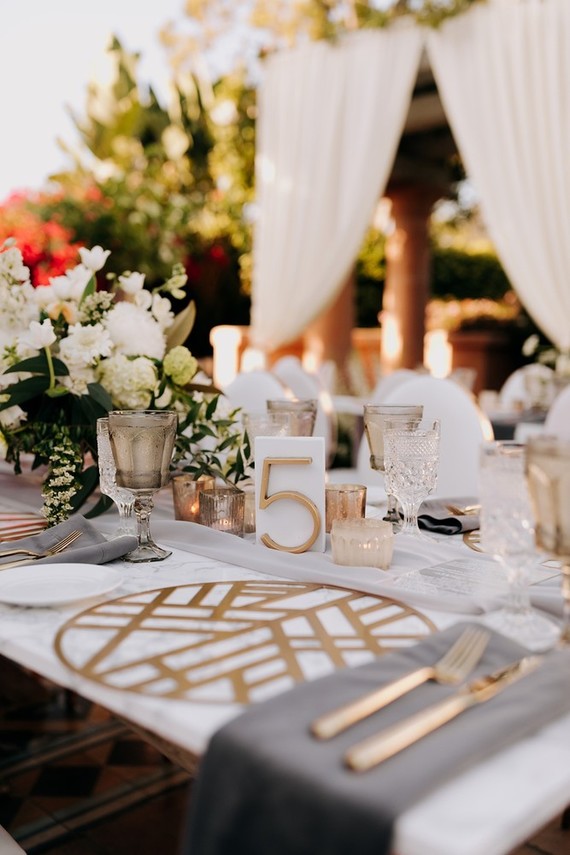 Sophisticated family wedding at Rancho Valencia in San Diego Inspiration