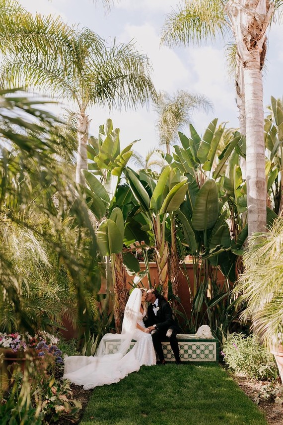 Sophisticated family wedding at Rancho Valencia in San Diego