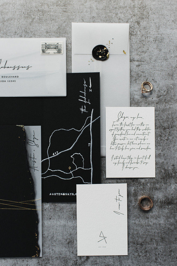 Modern minimal Icelandic wedding editorial at The Lake House Inspiration