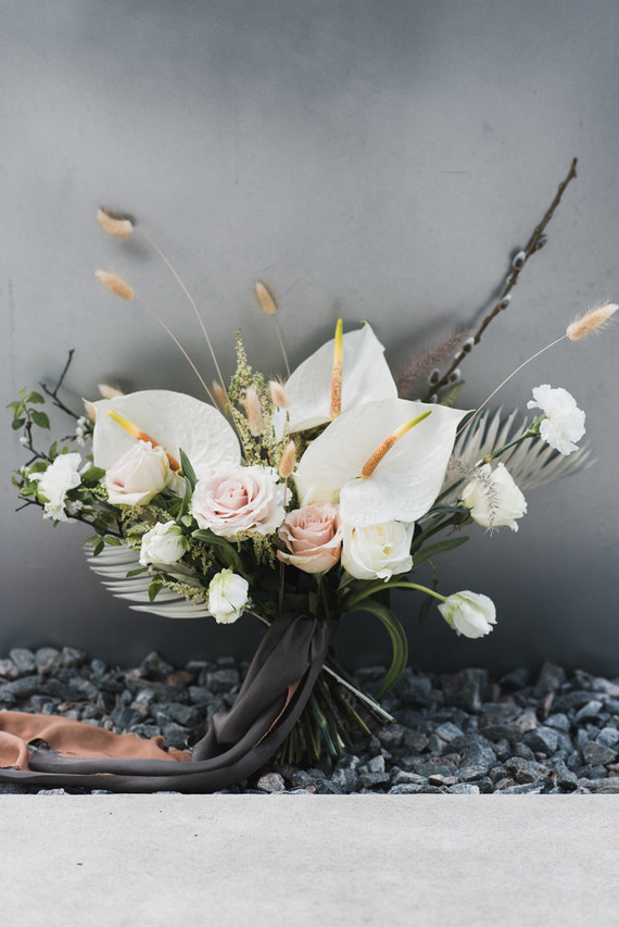 Modern minimal Icelandic wedding editorial at The Lake House Inspiration