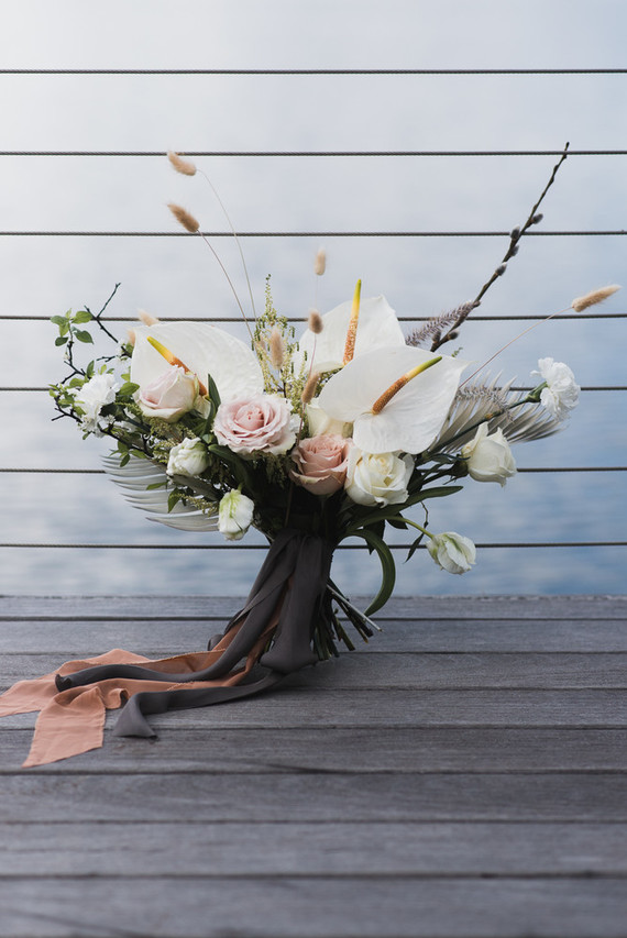 Modern minimal Icelandic wedding editorial at The Lake House