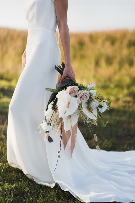 Modern minimal Icelandic wedding editorial at The Lake House