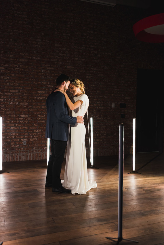 Modern minimal Icelandic wedding editorial at The Lake House