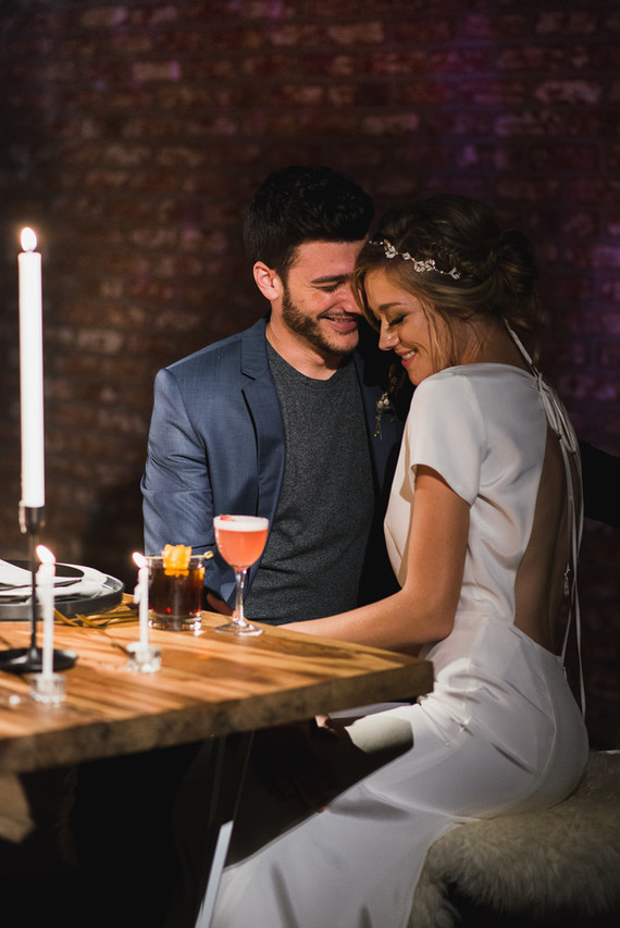 Modern minimal Icelandic wedding editorial at The Lake House