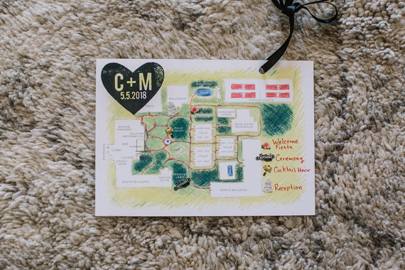Wedding map