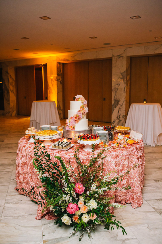 Dessert table
