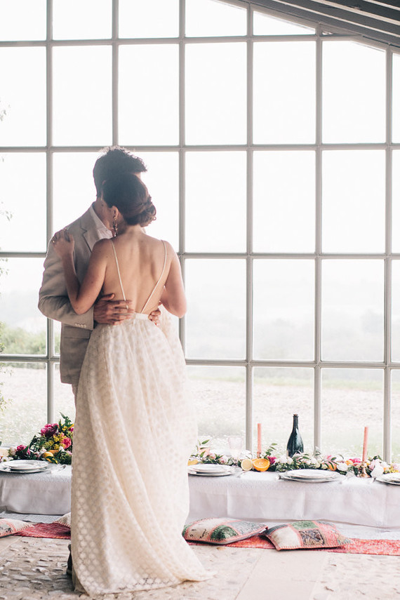 Late summer European elopement and dinner party in the Spanish Basque Country Inspiration