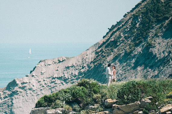 Late summer European elopement and dinner party in the Spanish Basque Country Inspiration