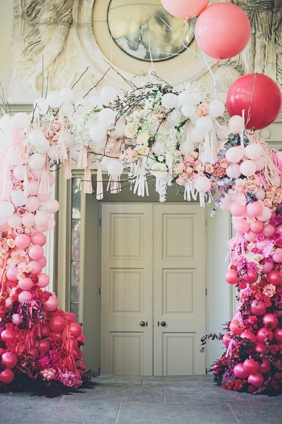 Balloon arch ideas for your wedding Inspiration