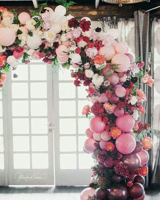 Balloon arch ideas for your wedding Inspiration