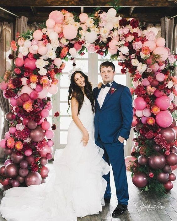 Balloon arch ideas for your wedding Inspiration