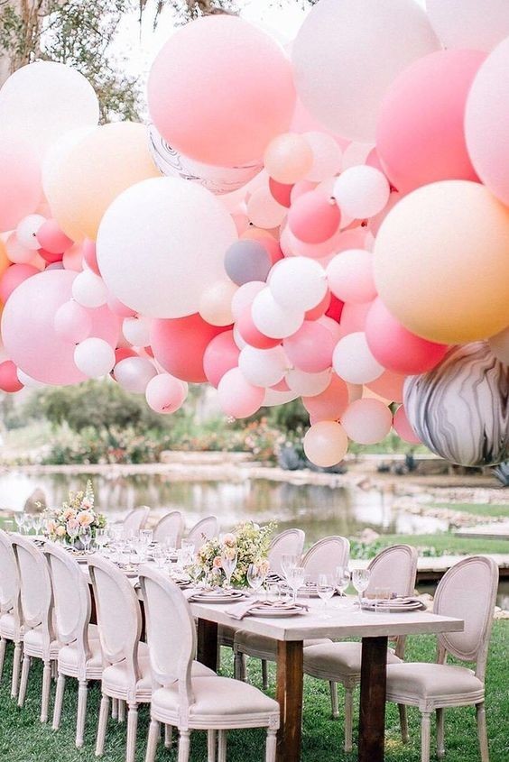 Balloon arch ideas for your wedding Inspiration