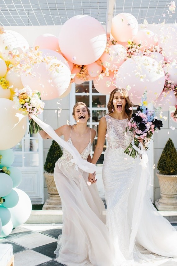 Balloon arch ideas for your wedding Inspiration