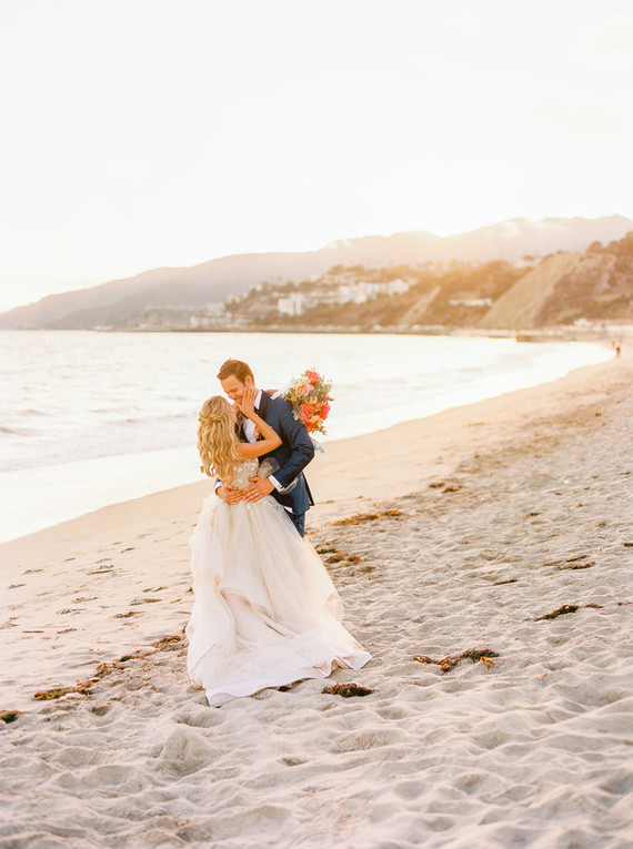 Malibu Beach Wedding Inspiration