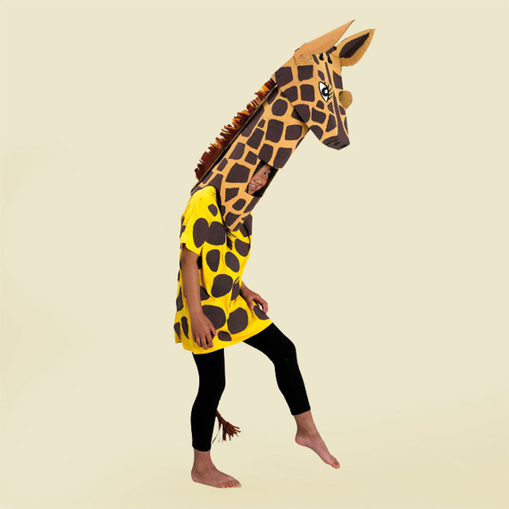 Cardboard Costume for Halloween