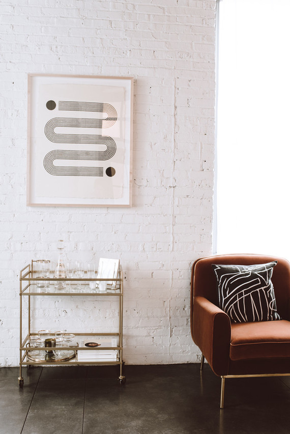 Modern luxe pink and black wedding at co. 251 in Chicago