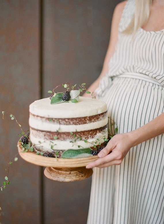 Classic french baby shower with navy details