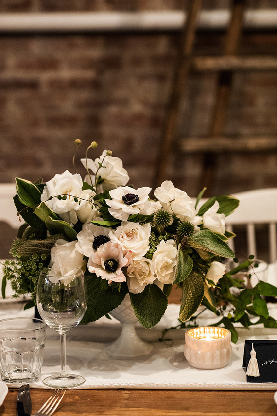 Classic french baby shower with navy details