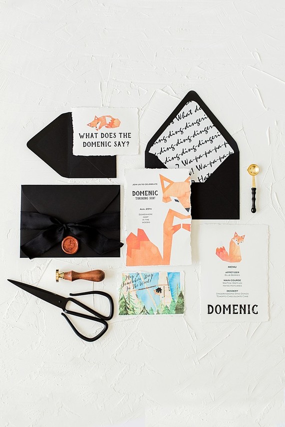 What does the fox say costume party birthday