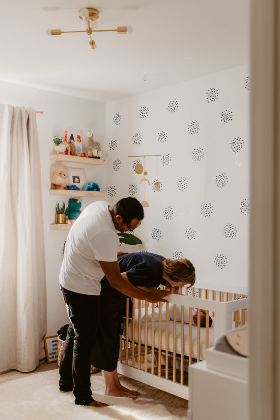 Fresh 48 session and sweet modern boy's nursery