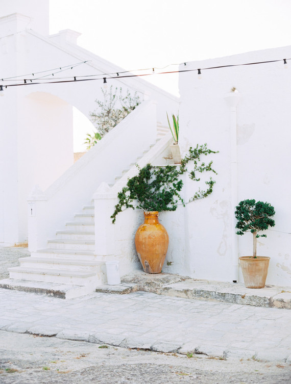 Moon and stars fall wedding Italian-style in Puglia