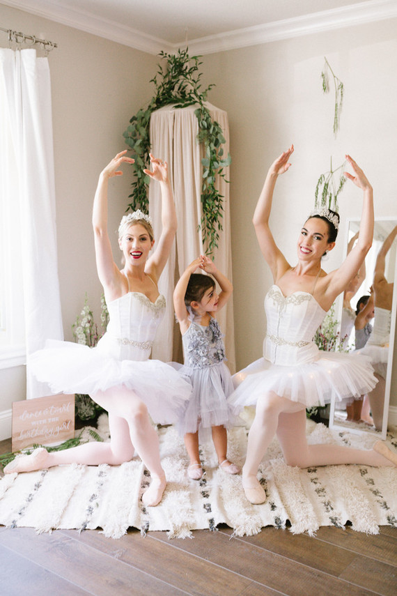 Ballet themed birthday party with all the girly details Inspiration