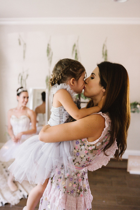 Ballet themed birthday party with all the girly details