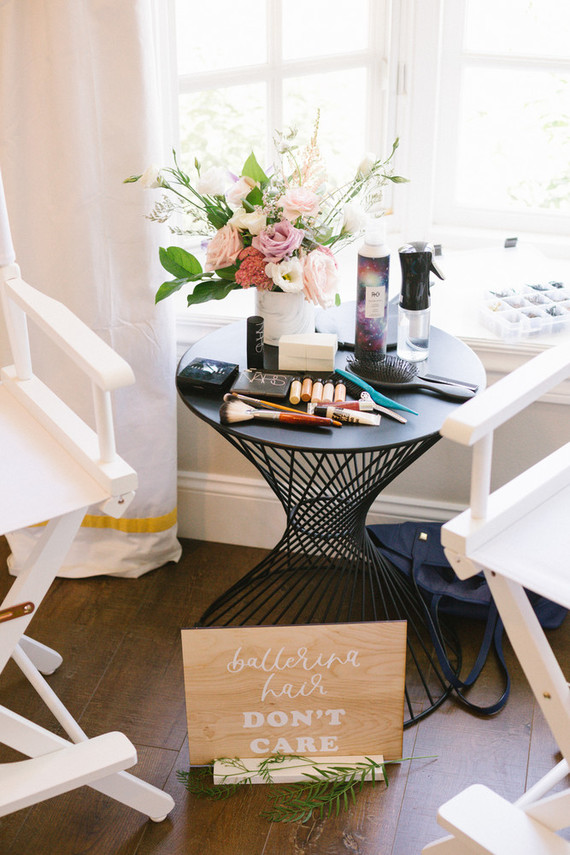 Ballet themed birthday party with all the girly details