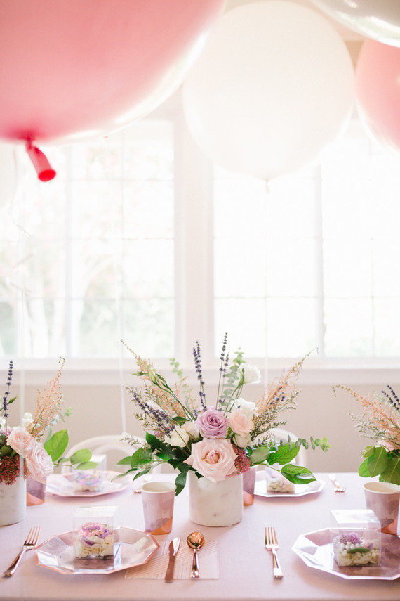 Ballet themed birthday party with all the girly details