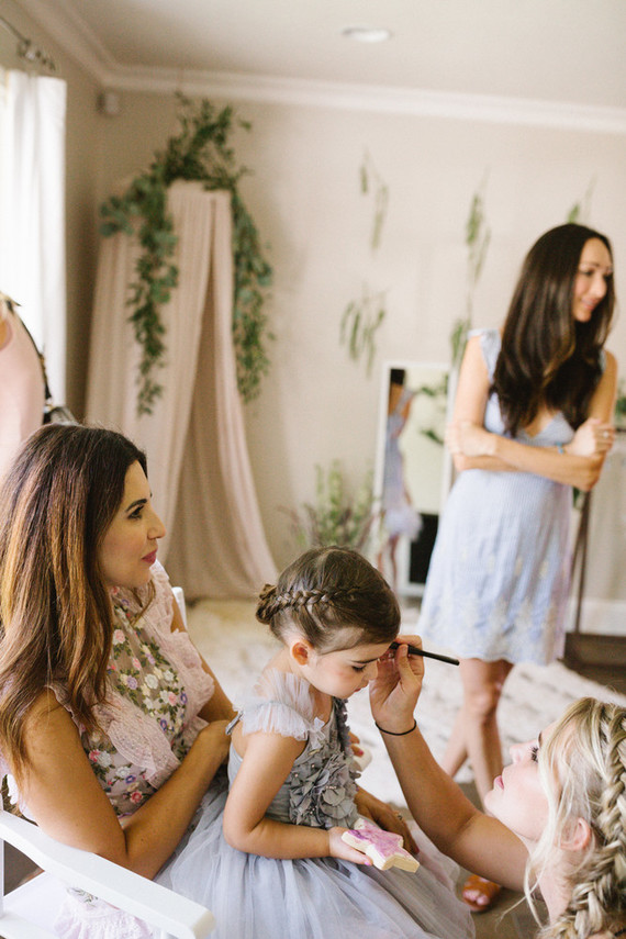 Ballet themed birthday party with all the girly details