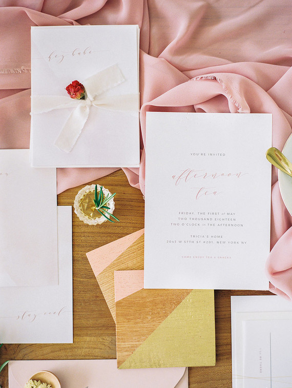 A tea party bridal shower Wedding Inspiration