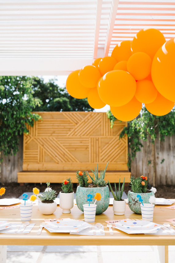 Terrible Twos monster-themed second birthday