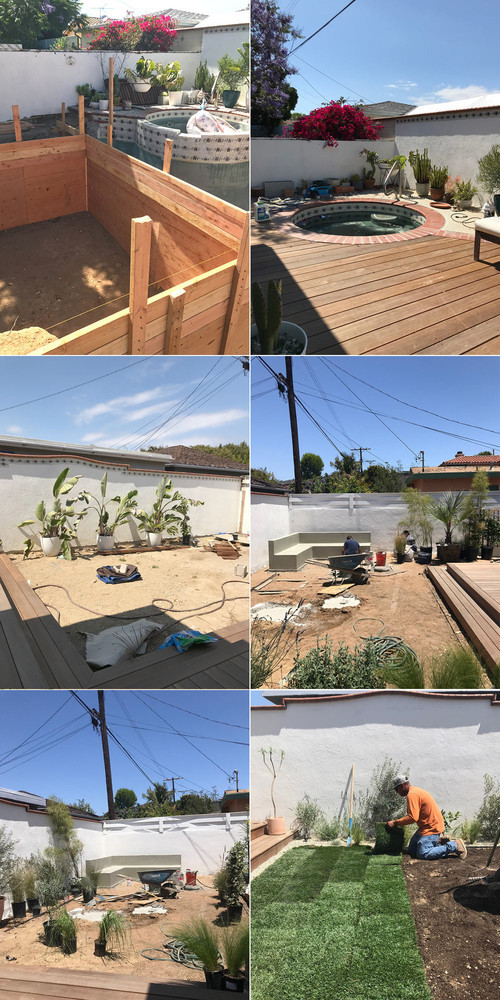 backyard renovation