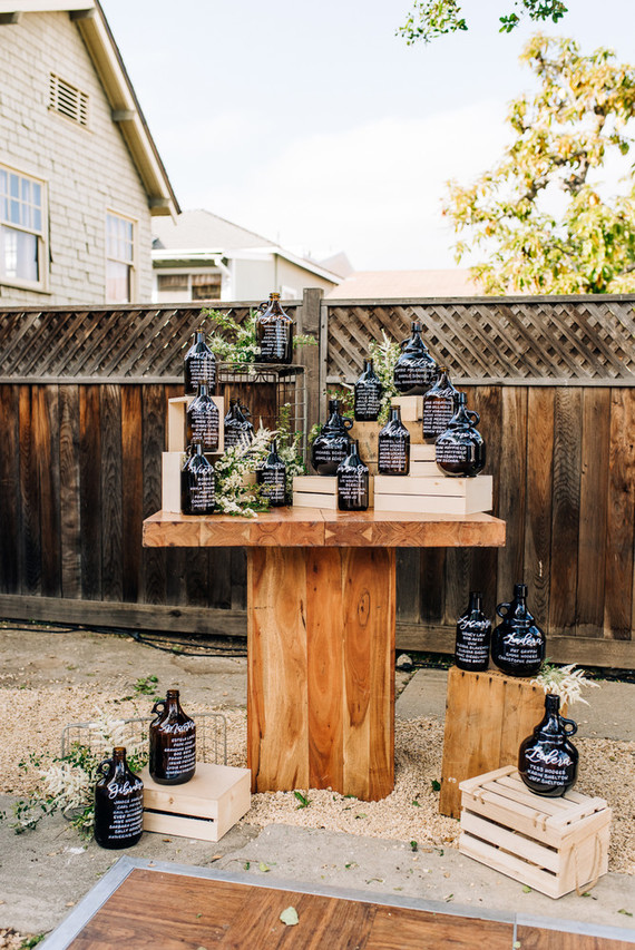 a colorful backyard wedding in Santa Barbara on a super reasonable budget Inspiration