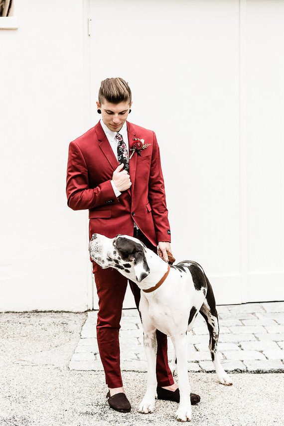 Jewel tone floral explosion at historic Strawberry Mansion in Philadelphia