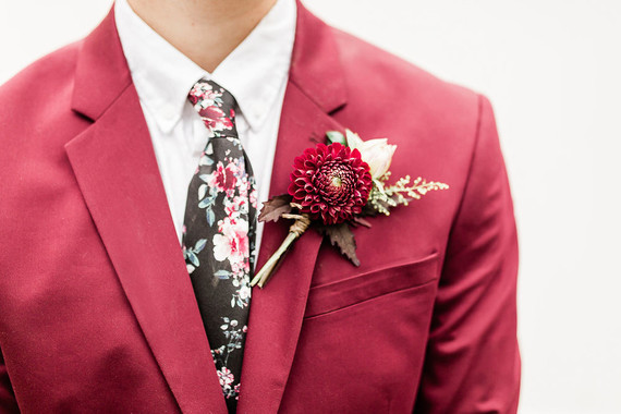 Jewel tone floral explosion at historic Strawberry Mansion in Philadelphia