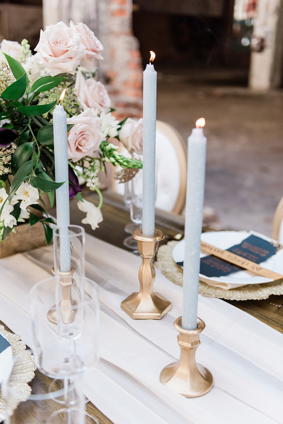 Packard Plant in Detroit wedding editorial