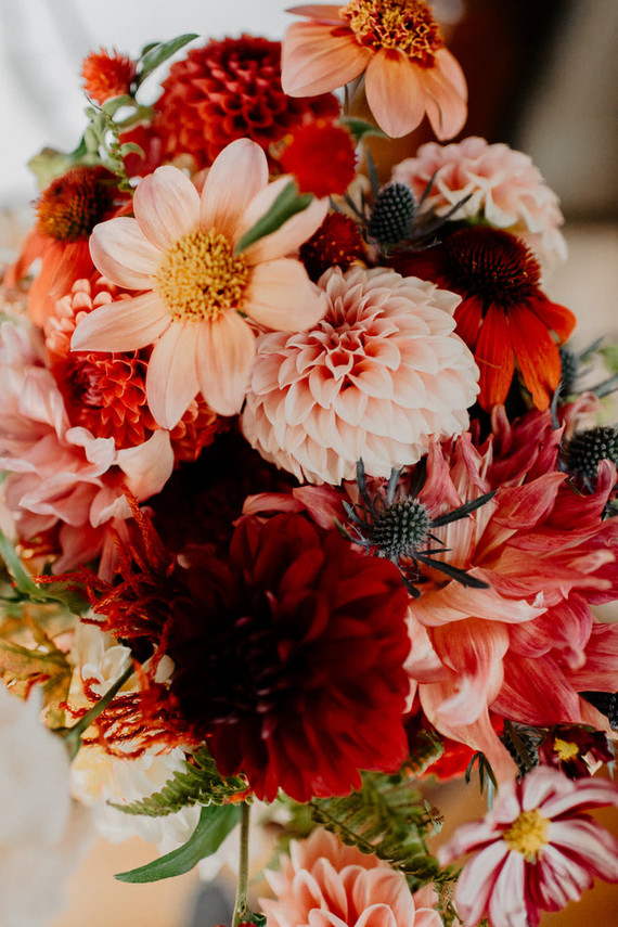 A print maker's thoughtful DIY fall wedding ... with kilts! Inspiration