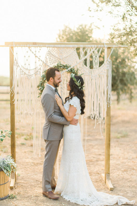 Intimate vow renewal with the couple's children in Portugal Inspiration