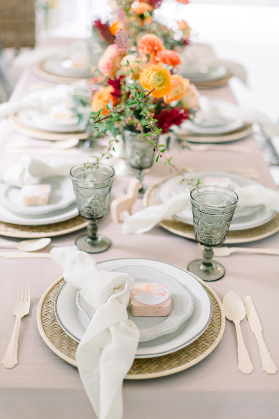 Summer to fall floral baby shower