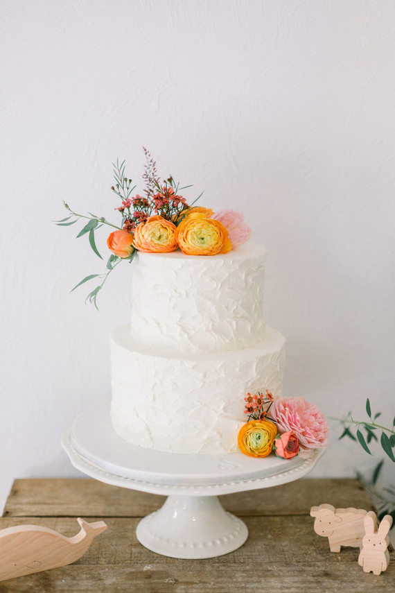 Summer to fall floral baby shower