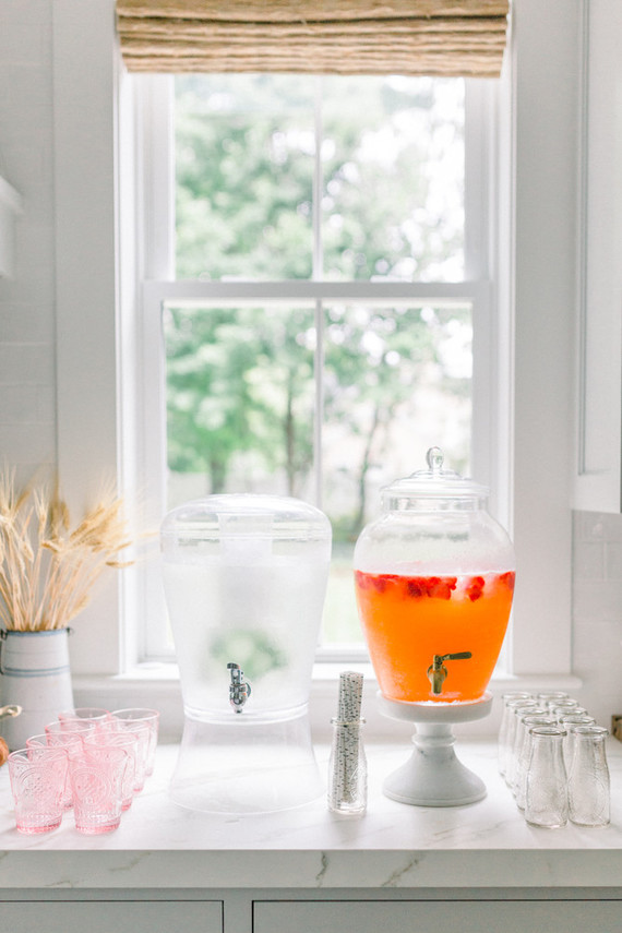 Summer to fall floral baby shower