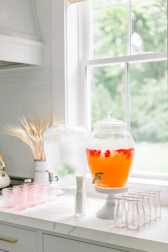 Summer to fall floral baby shower