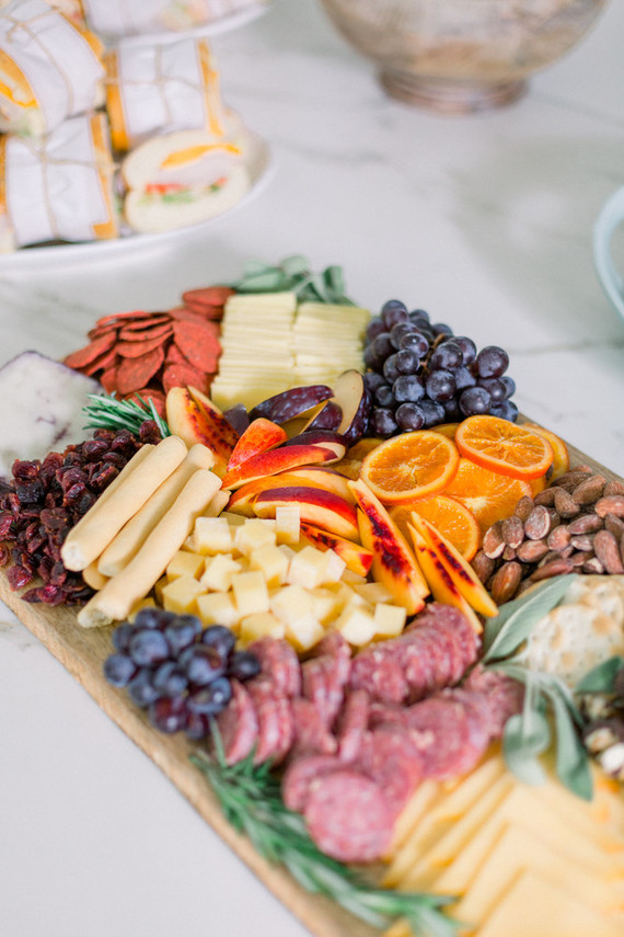 Summer to fall floral baby shower