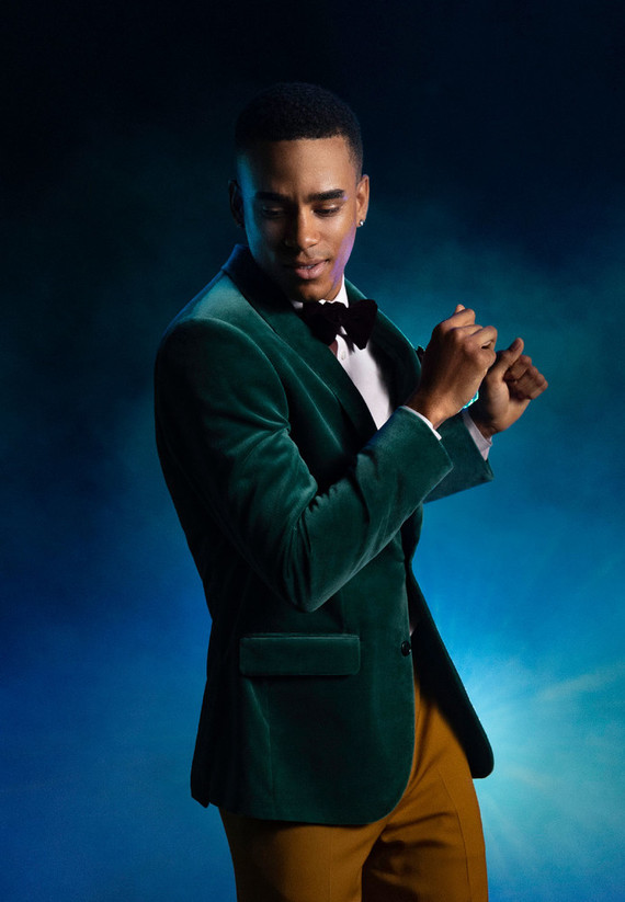 Holiday mens fashion with The Black Tux Inspiration