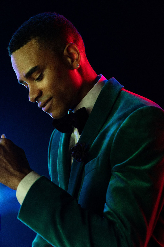 Holiday mens fashion with The Black Tux Inspiration