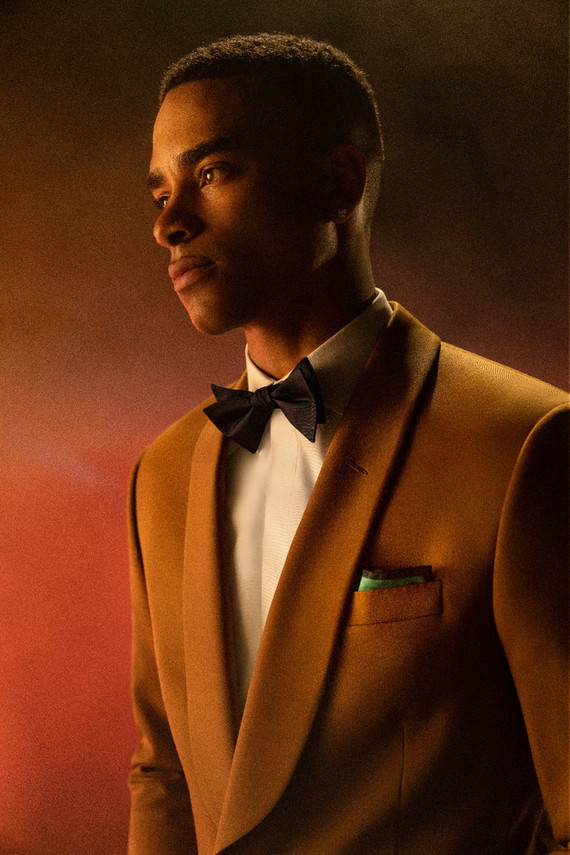 Holiday mens fashion with The Black Tux Inspiration