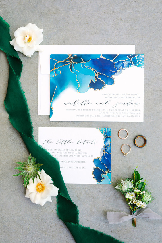 Project Darling: A woodsy enchanted emerald green wedding in Julian with an amazing story