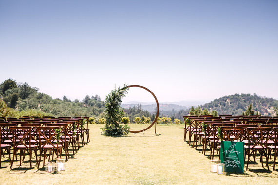 Project Darling: A woodsy enchanted emerald green wedding in Julian with an amazing story