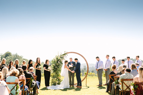 Project Darling: A woodsy enchanted emerald green wedding in Julian with an amazing story